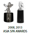 2008, 2013 ASIA SPA AWARDS